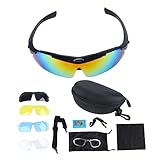 SUNGOOYUE Gafas Al Aire Libre, Gafas de Sol Deportivas Polarizadas para PC con Tira...