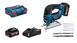 Bosch Professional 18V System GST 18 V-LI B - Sierra de calar a batería (2700 cpm,...