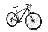 Moma Bikes Bicicleta Montaña SHIMANO GTT5.0 29' aluminio, 24v, doble freno disco, susp....