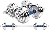 Juego de Mancuernas, Juego de Mancuernas Ajustables, Juego de Entrenamiento de...