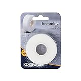 Korbond Cinta termoadhesiva para dobladillos, para pegar tela y hacer manualidades sin...