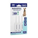 Parasital Pipetas Antiparasitarias para Perros Medianos de 10 a 25 kg - 3x3ml de Zotal -...