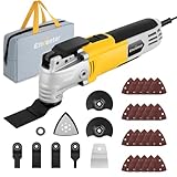 Multiherramienta Oscilante, ENVENTOR 300W Herramientas Oscilantes con 6 Velocidades,...
