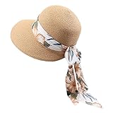Verano Hat Beach Floppy Hat Roll Womens Caps Hats UPF50 Up Plegable Straw Sun Baseball...