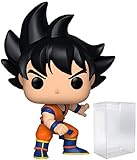 Funko Anime: Dragon Ball Z - Figura de vinilo Goku Pop! (incluye funda protectora...