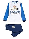 Pijama Adulto Real Madrid 1902 Campeones Manga Larga Fino (XL)