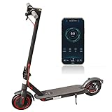 AOVOPRO Patinete eléctrico, 30 km de Alcance, E-Scooter Plegable con, 3 ajustes de...