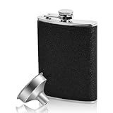Xzeemo 8oz Petacas de Alcohol, Petacas de Acero Inoxidable, Petacas para Whisky, Glitter...