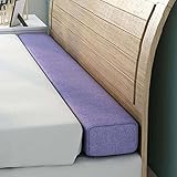 Almohada Rectangular Cama Hueco Relleno Almohada Cuña Cabecero, Espuma de Memoria Suave...