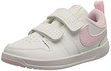 NIKE Pico 5 (PSV), Tennis Shoe, White/Pink Foam, 31.5 EU