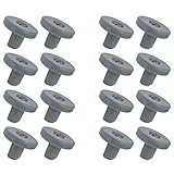 OUHUAN 16X Ruedas de Cesta para Lavavajillas, Ruedas de Lavavajillas Rueda de Cesta...