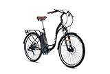 Moma Bikes E-bike 26.2, Bicicleta Unisex Adulto, Negra, 26