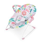 Bright Starts, Hamaca Mecedora para Bebé Flamingo Vibes - vibraciones relajantes, arco de...