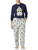 Amazon Essentials Disney Marvel Flannel Pajamas Sleep Sets Conjunto de Pijama, Star Wars...