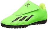 adidas X SPEEDPORTAL.4 Vel TF J, Sneaker, Solar Green/Core Black/Solar Yellow, 33 EU