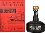 Arehucas CAPITAN KIDD 30 Años Ron Canario 40% Vol. 0,7l in Giftbox