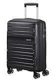 American Tourister Sunside Spinner 55/20 Equipaje de Mano, 55 cm, 35 litros, Negro (Black)