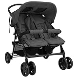 Gecheer Carrito para Gemelos Silla de Paseo Gemelar Carro Gemelar Sillita Doble Cochecito...