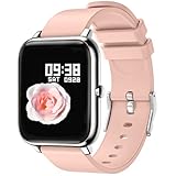 IDEALROYAL Smartwatch, Reloj Inteligente Mujer con Pulsómetro, Cronómetro, Calorías,...
