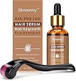 UBIIKA Dermaroller Microagujas, 0.5mm Rodillo Derma Tratar Antiedad crecimiento de barba y...