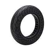 Demeras Neumático de Repuesto para Scooter, Neumático de Nido de Abeja Flexible de Alta...