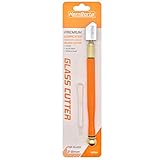 HemBorta ® Herramienta de corte de vidrio profesional, con aceite lubricado de carburo de...