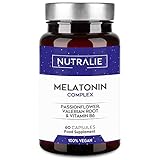 MELATONINA Pura Retard 1,8mg - Valeriana Forte, Pasiflora y Vit B6 - Dormir Bien, Sueño e...