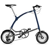 OSSBY Bicicleta Plegable de Paseo para Adulto Curve Eco - Bicicleta Urbana de Aluminio con...