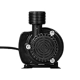 sympuk Bomba de agua sin escobillas, CC 12 V, 5 M/3,5 GPM 800 L/H con energía solar,...