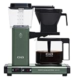 Moccamaster KBG Select, Cafetera de Filtro, Forest Green, Maquina Cafe Automatica, 1.25...