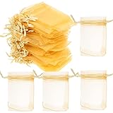 STOBOK 100 Pcs Bolsas de Organza Pura Bolsas de Boda de Boda Bolsas de Bolsas de Bolsas de...