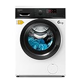 Cecotec Lavadora 6 Kg Carga Frontal Bolero DressCode 6000N. Revoluciones Programables...