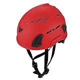 Daoco Casco de escalada, casco de protección para bicicleta con faros delanteros,...