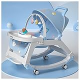 JUKIDS Hamaca Bebe Reclinable Ruedas Universales Mecedora Multifuncional Hamaca Desde El...