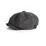 beyondy Vintage Painter Beret Caps Octagonal Newsboy Cap for Men, Mens Flat Caps Designer...