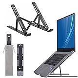 Nestling® Soporte para Ordenador portátil, Regulable en Altura a 6 Niveles, Escritorio...