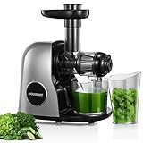 Licuadora Prensado en Frio, Housnat Licuadora Frutas Verduras, Extractor de zumos con...