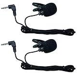 zdyCGTime Micrófono de 3,5 mm para Sistema de micrófono, Amplificador de Voz, Altavoces,...