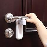 EUDEMON Cerradura de la manija de la puerta para la seguridad de los niños, fácil de...