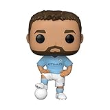 Funko - Pop! Football: Manchester City - Bernardo Silva Figurina, Multicolor (47256)