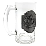Peaky Blinders - Jarra de cerveza de la serie (Tamaño Único) (Blanco/Negro)