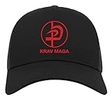 Krav MAGA - Gorra de béisbol con diseño de artes marciales, color negro, Negro, Taille...