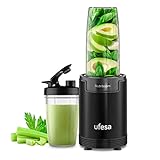 Ufesa BS2500 Nutriboom Batidora de Vaso Individual, Extractor de Nutrientes...