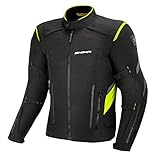 Shima RUSH Chaqueta Moto Hombre -Toda Estaciones Cazadora Moto Textil Hombre de 3 capas...