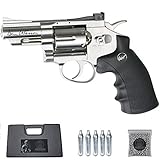 Ecommur. 17177 Dan Wesson ASG 2,5' Full Metal | Revólver de perdigones (Bolas BB's de...