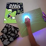 iLight Pizarra Infantil Mágica de Dibujo con Luz Real – Juego de Pintar para Niños y...