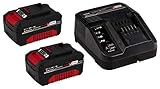 Einhell PXC-Kit Inicio PXC 18V 2x3,0 Ah (2 baterías y cargador, para todos los...