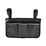 Yinuoday Reposabrazos de rueda multifuncional para scooter, bolsa lateral para colgar...