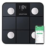 Bascula de Baño Grasa Corporal Báscula Inteligente Bascula Baño Peso Digital Analizar...