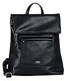 Gabor Mina, Mochila para Mujer, Negro, 29x13x34
